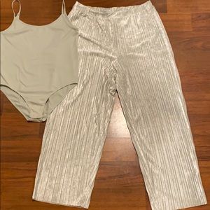 Wide leg Culottes and Bodysuit